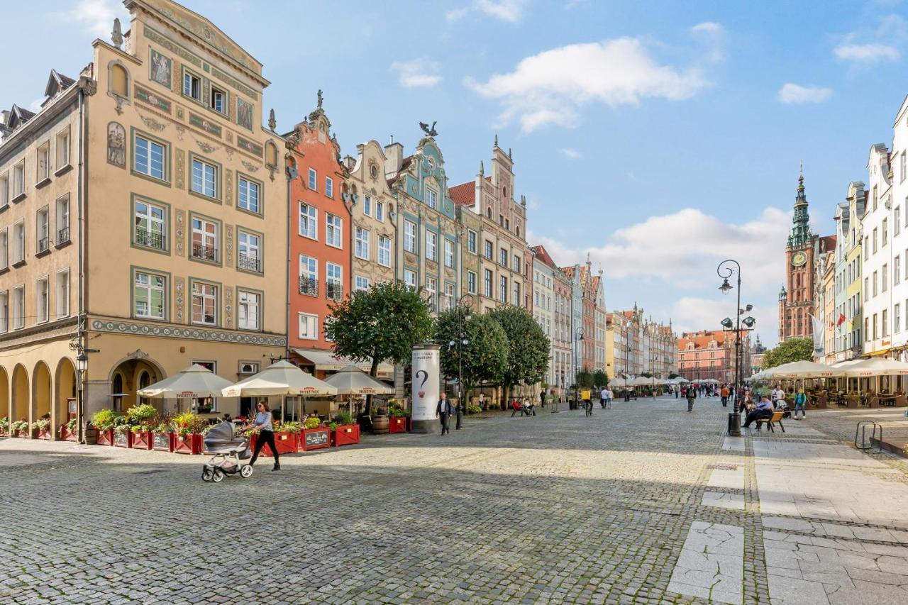 Dlugi Targ Street, Main Old Town & Riverside By Downtown Apartments Gdansk Exterior photo